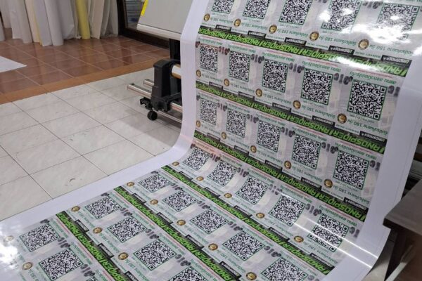 สติกเกอร์ QR CODE สติกเกอร QR CODE